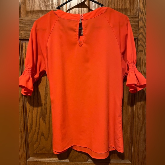 Banana Republic Small Orange/Rust Blouse - Picture 2 of 5